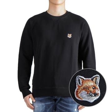 (AM00303KM0001 BLACK) 남성 폭스헤드 맨투맨 23SS