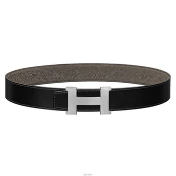 에르메스 콘스탄스 벨트 버클 골드 리버서블 양면 가죽 스트랩 38mm H077971CAAG