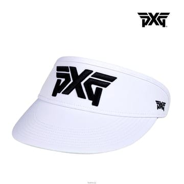 피엑스지 PXG 로고 톨 바이저 썬캡 블랙