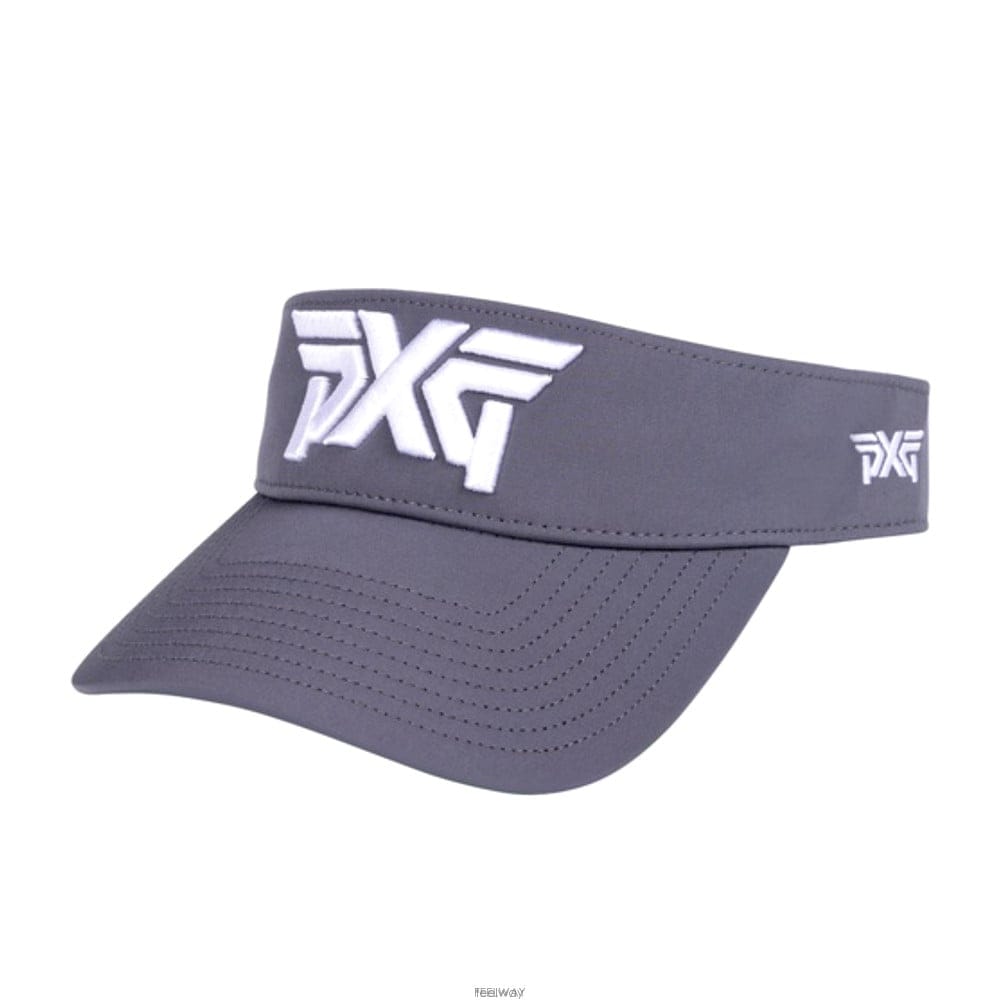 피엑스지 PXG 로고 스포츠 바이저 썬캡 블랙