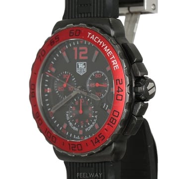 Tag Heuer �̽����ڢ��±�ȣ�̾� F1 ���ķ� �ð� ���� ���� ũ�γ�׷��� ��ġ CAU1117�̽������±�ȣ�̾� F1 ���ķ� �ð� ���� ���� ũ�γ�׷�