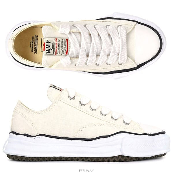 MiharaYasuhiro ���϶�߽����� 26SS ȭ��Ʈ ���ͽ� OG ĵ���� ����Ŀ�� PETERSON A01FW702 WHITE���϶�߽����� 26SS ȭ��Ʈ ���ͽ� OG ĵ���� ����Ŀ�� P