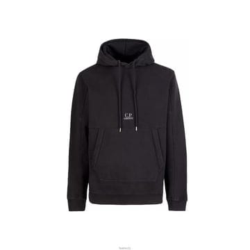 23FW 로고 자수 후드티 블랙 15CMSS009B 006372G 999