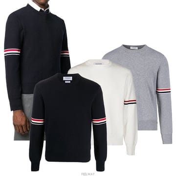 Thom Browne [�������] 26FW ����� ���� �ж�뽺Ƽġ �Ϲ�� ��ư ��Ʈ MKA326A Y3001[�������] 26FW ����� ���� �ж�뽺Ƽġ �Ϲ�� ��ư