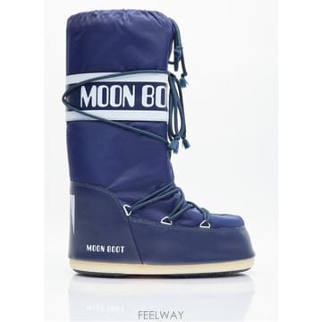 26 FW 문부츠 Icon Nylon 아이콘 레이스업 나일론 롱 윈터부츠 네이비 80D1400440 F00