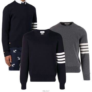 Thom Browne [�������] 26FW ����� ���� �ж�뽺Ƽġ ��ư ��Ʈ MKA202A 00219[�������] 26FW ����� ���� �ж�뽺Ƽġ ��ư ��Ʈ M