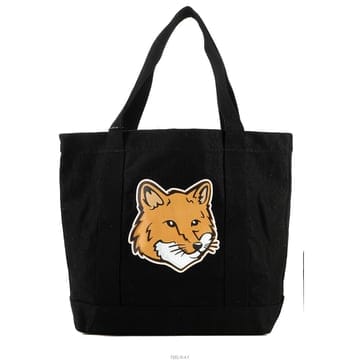 (LW05101WW0050 BLACK) 여성 폭스헤드 토트백 23FW