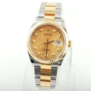 로렉스 데이저스트 올리브그린 36mm