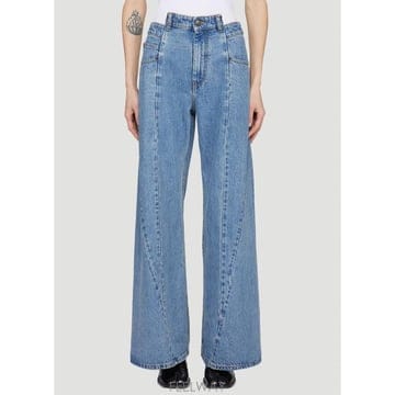 26 FW 메종 마르지엘라 컷아웃 판넬 와이드핏 데님 진 S51LA0128 S30617 966