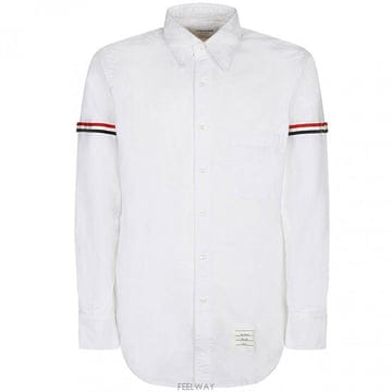 Thom Browne [�����] MWL150E F0313 100 Ŭ���� RWB �Ϲ�� �������� ���� ȭ��Ʈ[�����] MWL150E F0313 100 Ŭ���� RWB �Ϲ�� ������