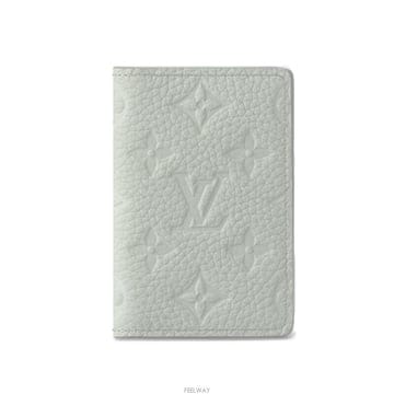 [국내] 정품/두배보상/루이비통 카우하이드 토리옹 가죽 포켓 카드 지갑 연그레이