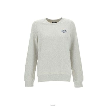 아페쎄 스카이 로고 맨투맨 그레이