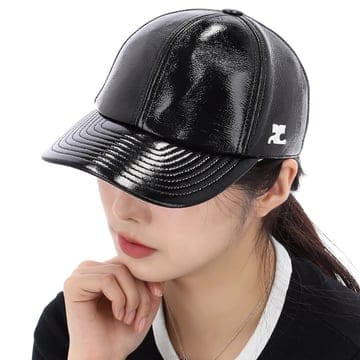 꾸레쥬 비닐 리디션 캡 PERACT002VY0014 BLACK