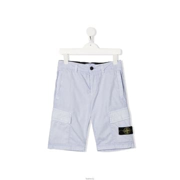 스톤 아일랜드 여성 와펜 패치 카고팬츠