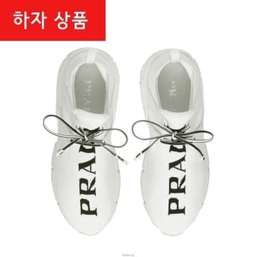 하자 로고 니트 스니커즈 화이트 1E344L 3V98 F0964