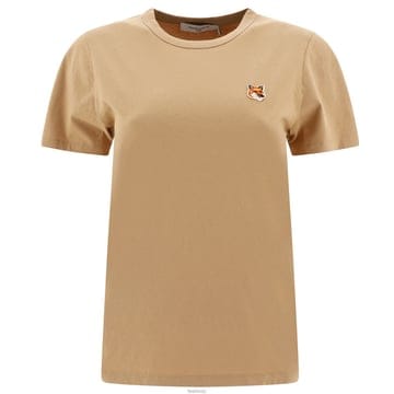 23FW 여성 폭스 티셔츠 베이지 AW00103KJ0005 P220