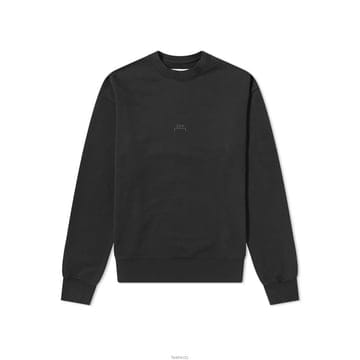 11주년 시그니처 로고 맨투맨 블랙 MW001WHL BLK