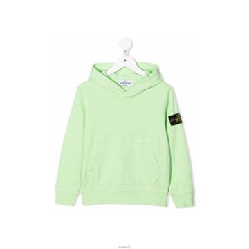 스톤 아일랜드 와펜 풀오버 후드티