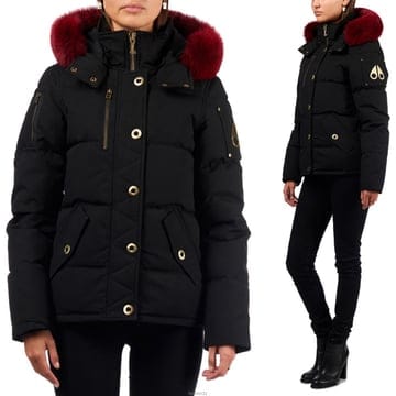 18F/W 하퍼 HARPER 레드 퍼 패딩 블랙 MK8623L3Q 288