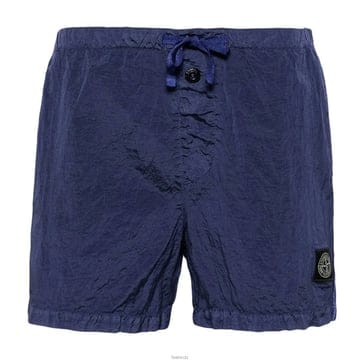 24SS 로고패치 스윔 숏팬츠 블루퍼플 8015B0643 V0047