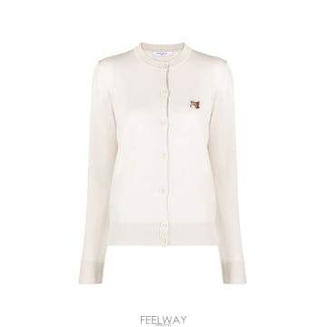 22FW 여성 폭스 헤드 패치 가디건 IW00506KT1036 P701