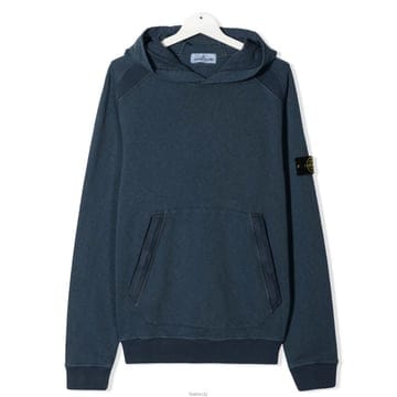스톤 아일랜드 후드티 다크블루