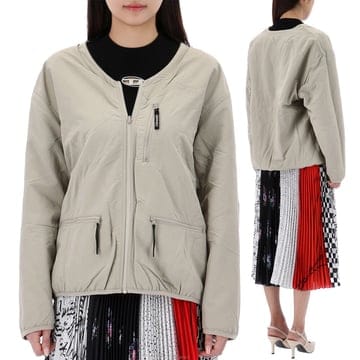 구템즈 그라미치 리버시블 플리스 가디건 G3FUJ031 TAUPE