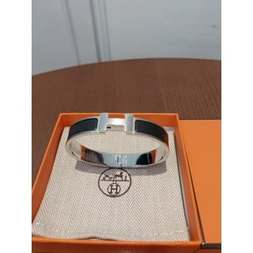 국내배송) 에르메스 남성용 클릭아슈 매트 블랙 은장  H703203FB