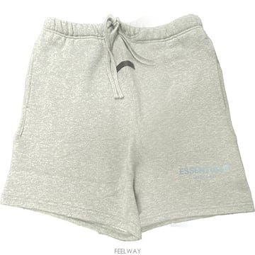 피어오브갓 에센셜 썸머 코어 기모 스웨트 쇼츠 헤더 오트밀
