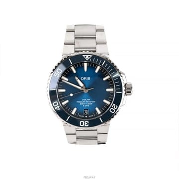 오리스 아퀴스 데이트 캘리버 청판 스틸 43.5mm