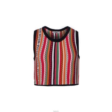 24SS 키즈 스트라이프 조끼 멀티 S4MSJGTA165 044