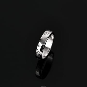 (대전중고명품)까르띠에 해피버스데이링 18K 화이트골드 50호 4mm