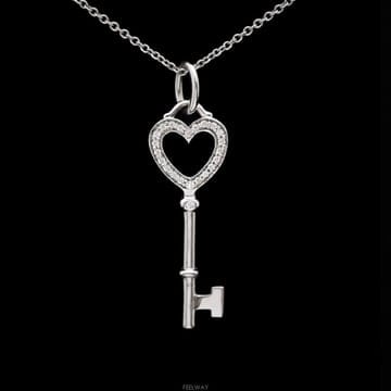TIFFANY & Co (�����߰���ǰ)Ƽ�ĴϾ��� ��ƮŰ 18K ȭ��Ʈ��� ���̾� �Ҵ�Ʈ �����(�����߰���ǰ)Ƽ�ĴϾ��� ��ƮŰ 18K ȭ��Ʈ��� ���̾� 