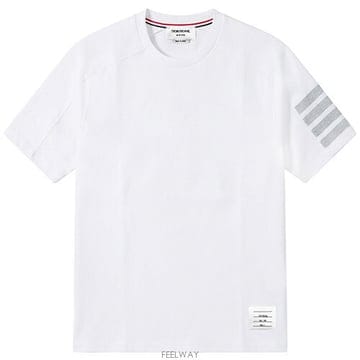 Thom Browne [�����] MJS246A 07323 100 �ж�� ��ư ���� ����Ƽ���� ȭ��Ʈ ���� Ƽ����  TEO[�����] MJS246A 07323 100 �ж�� ��ư ���� ����Ƽ