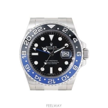 [탑타임] 롤렉스 GMT-Master2 스틸 블루블랙 배트맨 40mm 116710BLNR