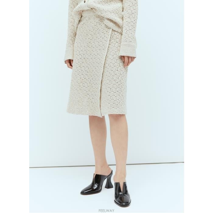 보테가베네타 스커트 플리츠 주름 치마