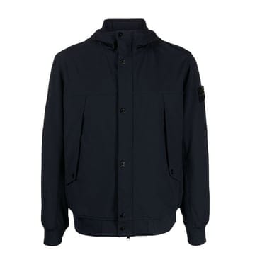 [STONE ISLAND] 소프트쉘 와펜 후드 자켓 801540227 V0020