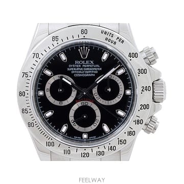 [탑타임] 롤렉스 스포츠 데이토나 스틸 검정판 바인덱스 40mm 116520