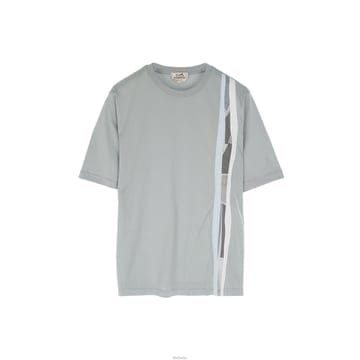[엘러브] 새상품 에르메스 24SS 옹드 컬러리 남성 티셔츠 M 그리스 루미에르 4HA0489