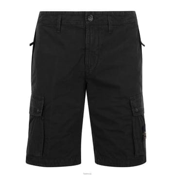 24SS 와펜 패치 버뮤다 숏팬츠 블랙 8015L11WA A0129