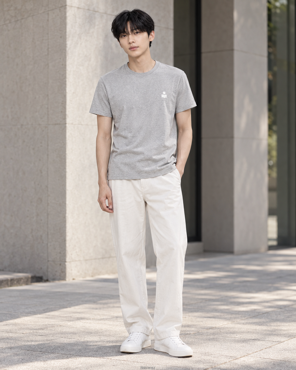 이자벨마랑 자페르 티셔츠 TS0047HA B1N19H ECGY