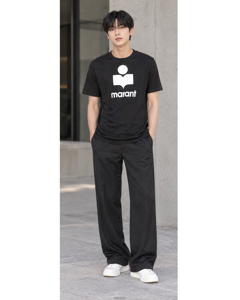 이자벨마랑 KARMAN 티셔츠 블랙