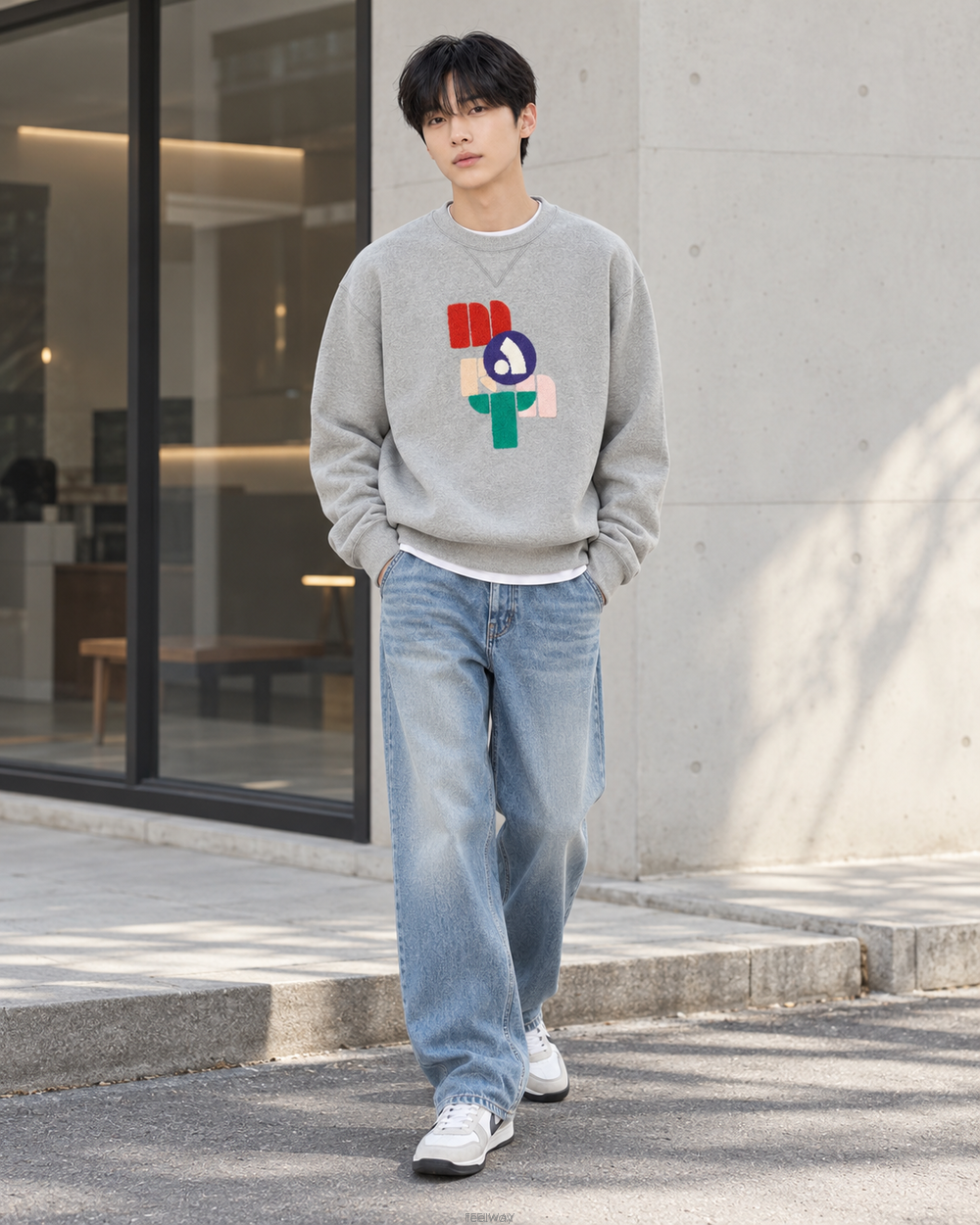 이자벨마랑 마호니 그레이 맨투맨