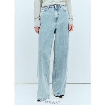 26 FW 토템 스톤워싱 이펙트 와이드핏 데님 진 블루 242 WRB2426 FB0045 184