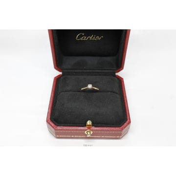 Cartier (����)��쿡 0.19ct YG750  EGY142 #49 ���̾߸�� ��������(����)��쿡 0.19ct YG750  EGY142 #49 ���̾߸�� ��
