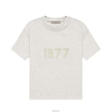 [국내 배송] 피어 오브 갓 에센셜 1977 티셔츠 라이트오트밀 여성