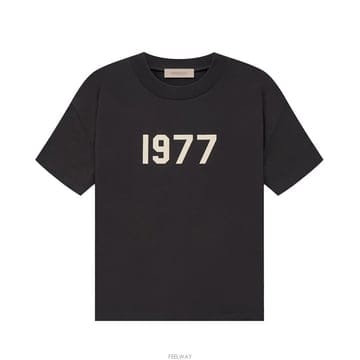 [국내 배송] 피어 오브 갓 에센셜 1977 티셔츠 블랙 여성