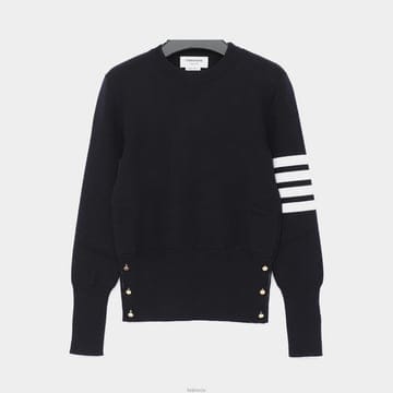 톰브라운 26FW 사선완장 밀라노 스티치 울 여성 니트 FKA239A 00014 415