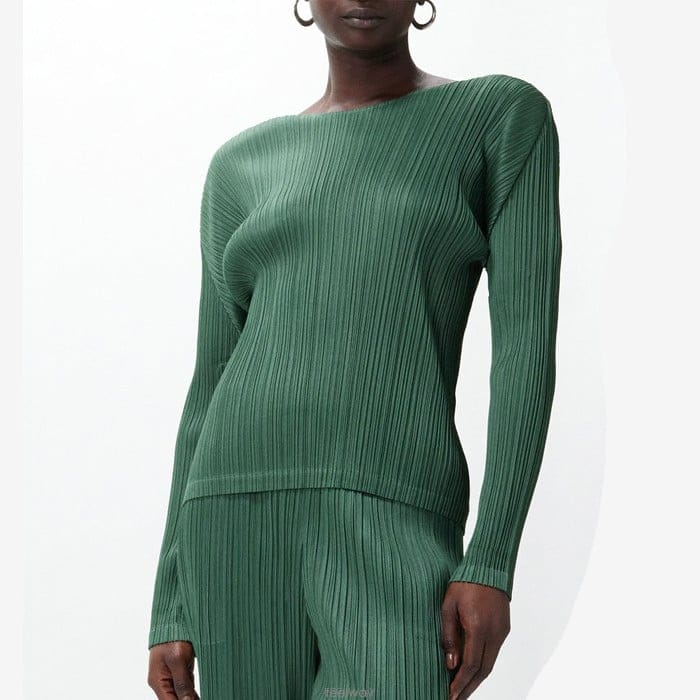 Issey Miyake �ø��� �ø��� �̼��̹̾��� ��Ʈ�ض��� ��ũ���� ���� ž �׸� JK161 63�ø��� �ø��� �̼��̹̾��� ��Ʈ�ض��� ��ũ���� ���� ž