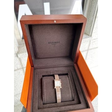 당일 *ALA*  에르메스 H 아워  로즈골드  다이아